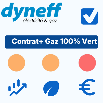 Contrat+ Gaz 100% Vert de Dyneff