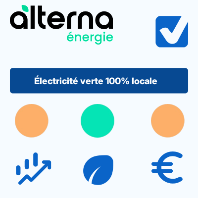 Électricité verte 100% locale d'Alterna