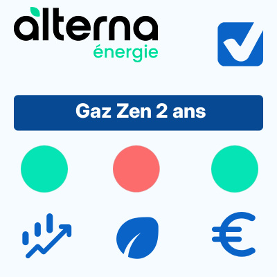 Gaz Zen 2 ans d'Alterna Gaz Zen 2 ans d'Alterna