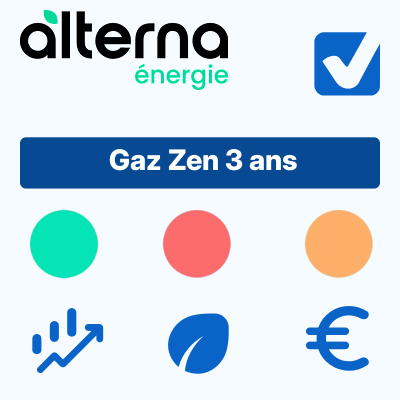 Gaz Zen 3 ans d'Alterna