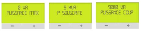 Puissance de compteur 12 kVA