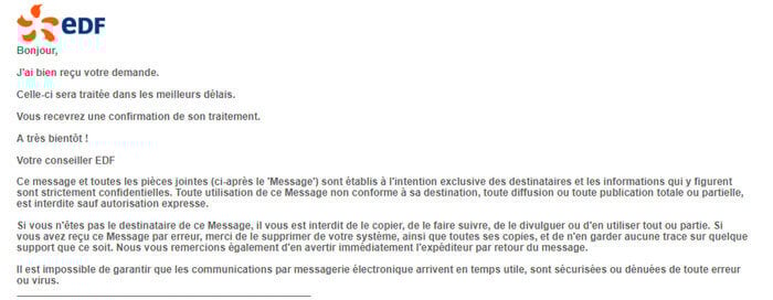 service client edf fr mail