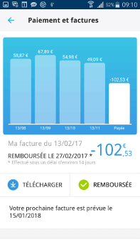 paiement facture application mobile Engie Particuliers
