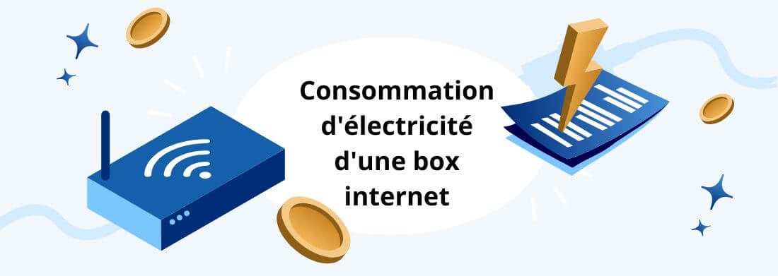 box internet wifi consommation électricité électrique