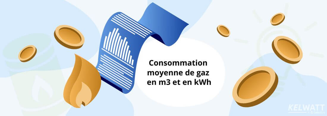 Consommation moyenne gaz maison m3 kWh