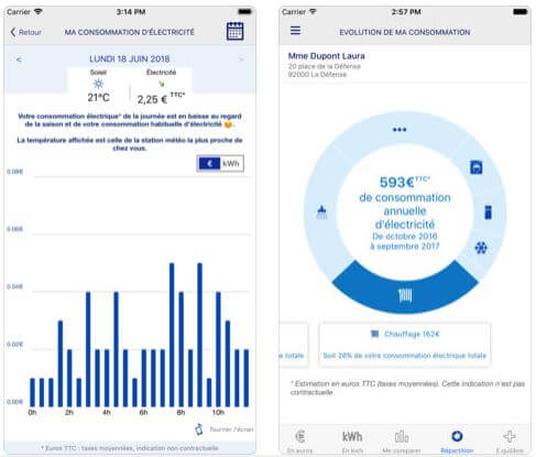 edf et moi suivi de consommation application mobile