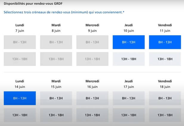 Résiliation contrat edf etape 8