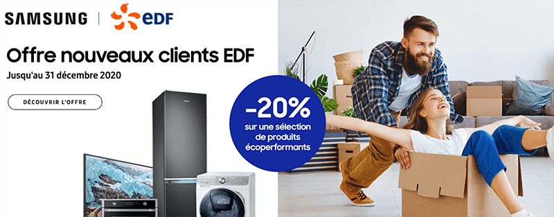 edf samsung bon plan