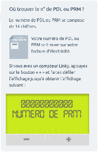 PDL EDF Linky PRM