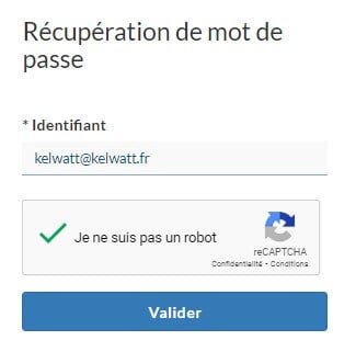 gaz de bordeaux mon compte récupération de mot de passe