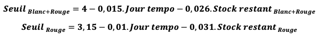 formule tempo EDF normalisation