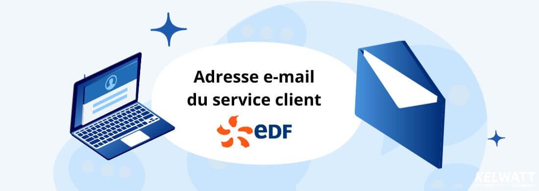 EDF mail email courriel service client
