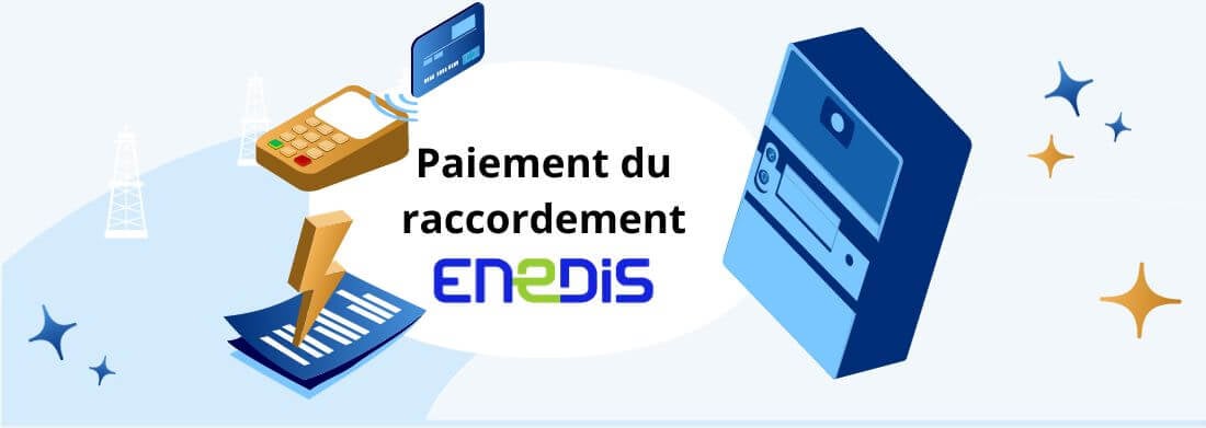 enedis paiement raccordement code