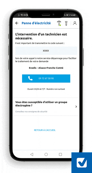 Déclarer une panne