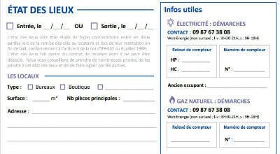 aperçu état des lieux