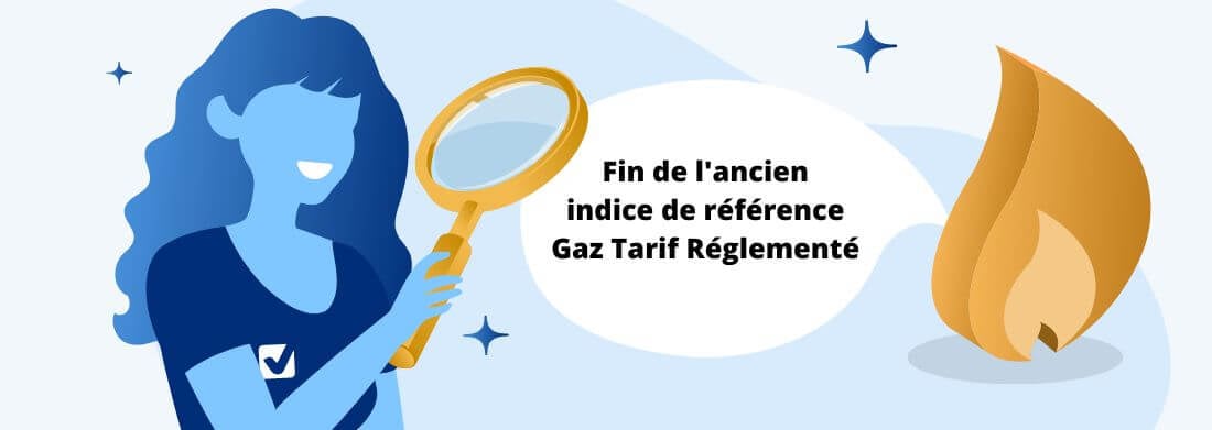 fin gaz tarif réglementé ancien indice référence