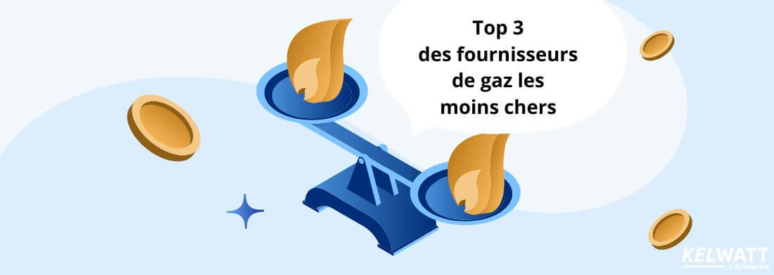 fournisseur de gaz le moins cher
