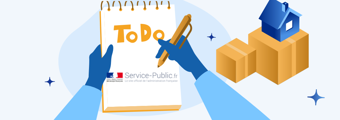 Guide pour faire un changement d'adresse en ligne