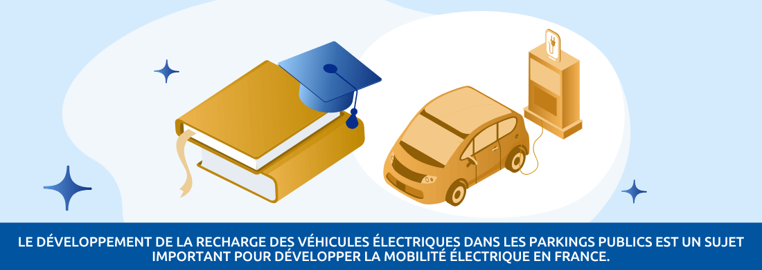 La réglementation sur les bornes de recharge en parking public