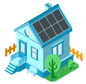 panneaux solaires toit maison