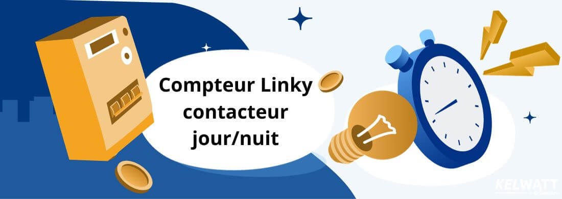 linky contacteur jour nuit