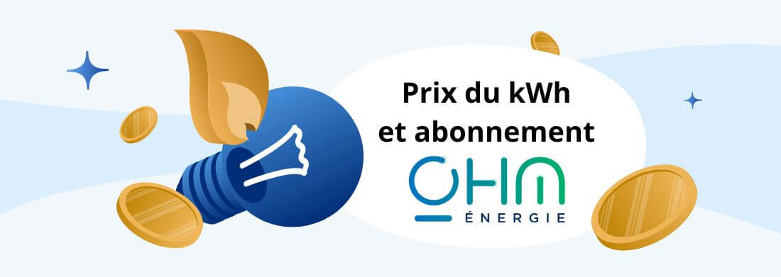 ohm energie tarifs prix kwh