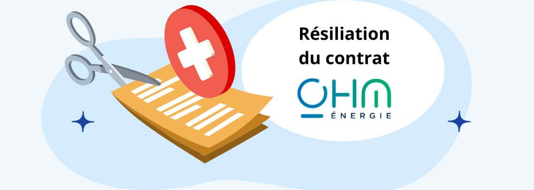 ohm énergie résiliation résilier contrat