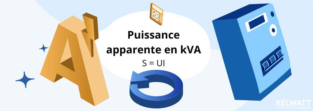 formule de calcul puissance apparent s=ui