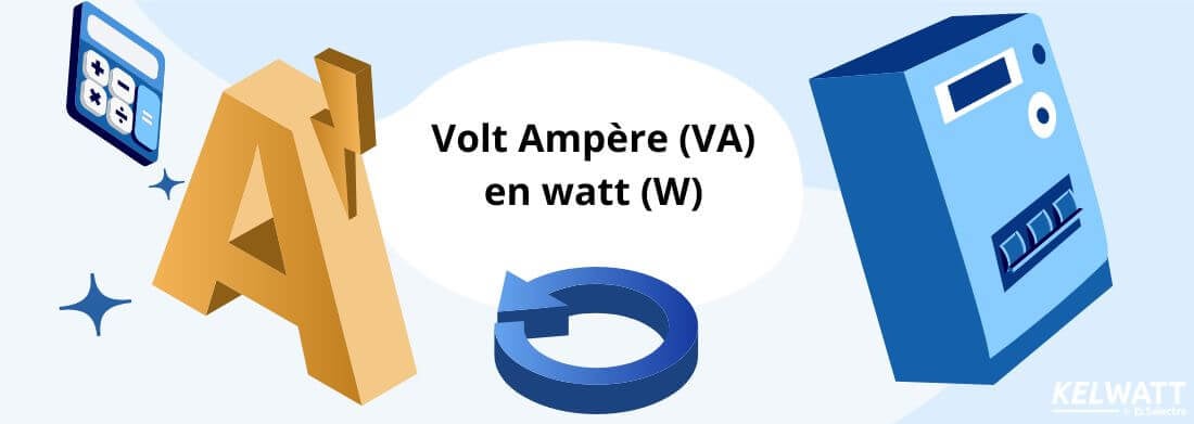 voltampère VA en watt W