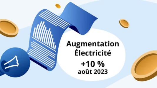 augmentation électricité hausse 10%