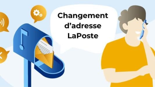 Changement d'adresse LaPoste gratuit