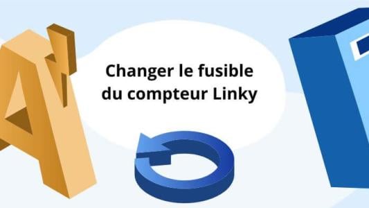 Changer le fusible A4 grillé du compteur Linky