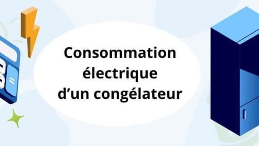 consommation électique d'un congélateur