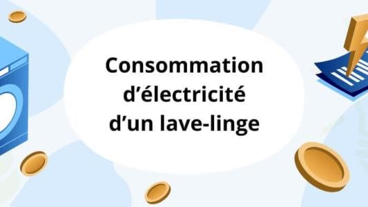 consommation électrique d'un lave-linge ou d'une machine à laver