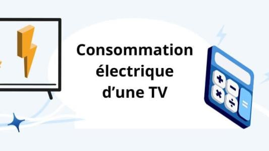 consommation television televiseur tv conso electrique electricite