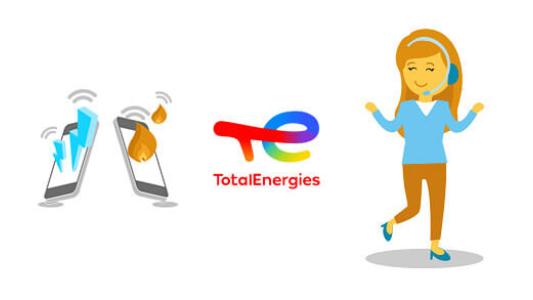 TotalEnergies Total Direct Energie contact