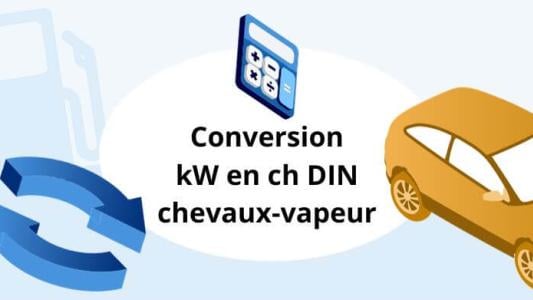 conversion kw en ch din chevaux vapeur
