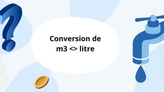 Convertisseur litre m3