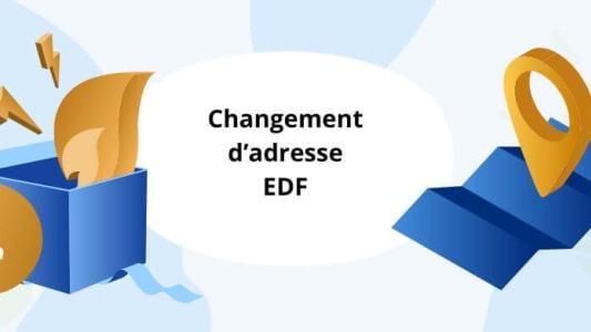 EDF changement d'adresse