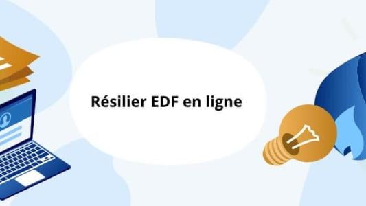 EDF résilier en ligne