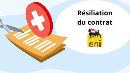 eni résiliation résilier contrat