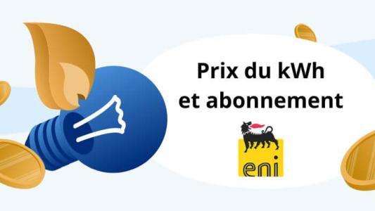 eni tarifs prix kwh