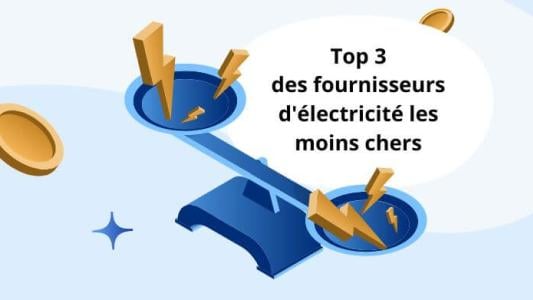 fournisseur d'électricité le moins cher