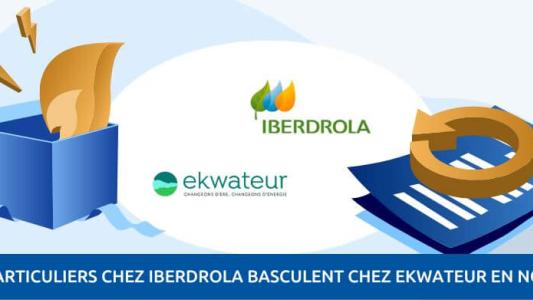 iberdrola vend clients ekwateur novembre 2023