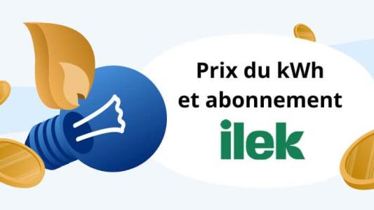 ilek tarifs prix kwh