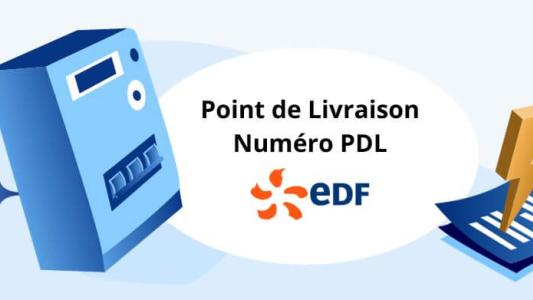 PDL EDF point de livraison