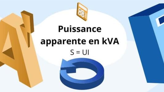 formule de calcul puissance apparent s=ui