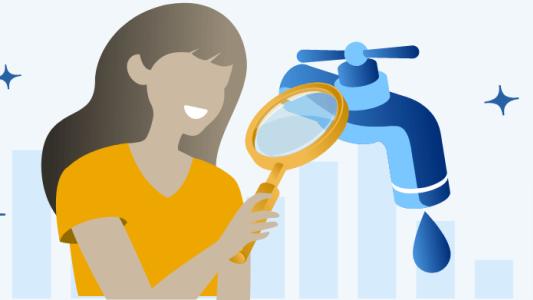Déroulement du procédé de raccordement à l'eau potable