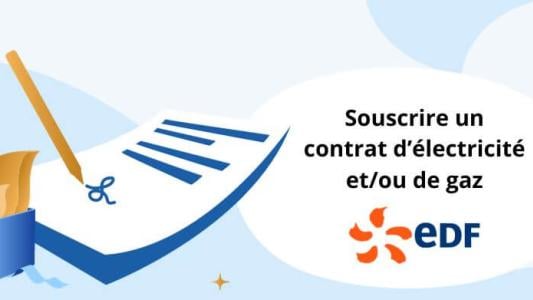 Souscrire un contrat EDF électricité ou gaz sans engagement
