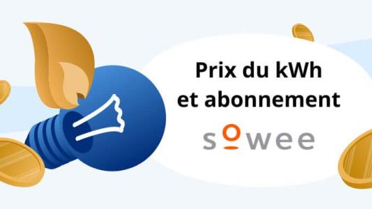 sowee tarifs prix kwh